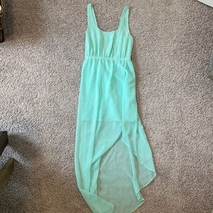 Aqua dress